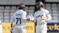 Superb Foakes century helps Surrey draw with Essex